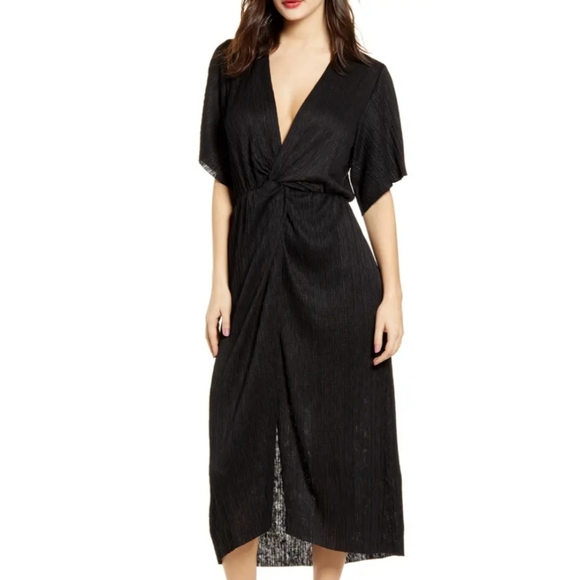 All in Favor Dresses & Skirts - All In Favor | Dolman Plissé Midi Dress